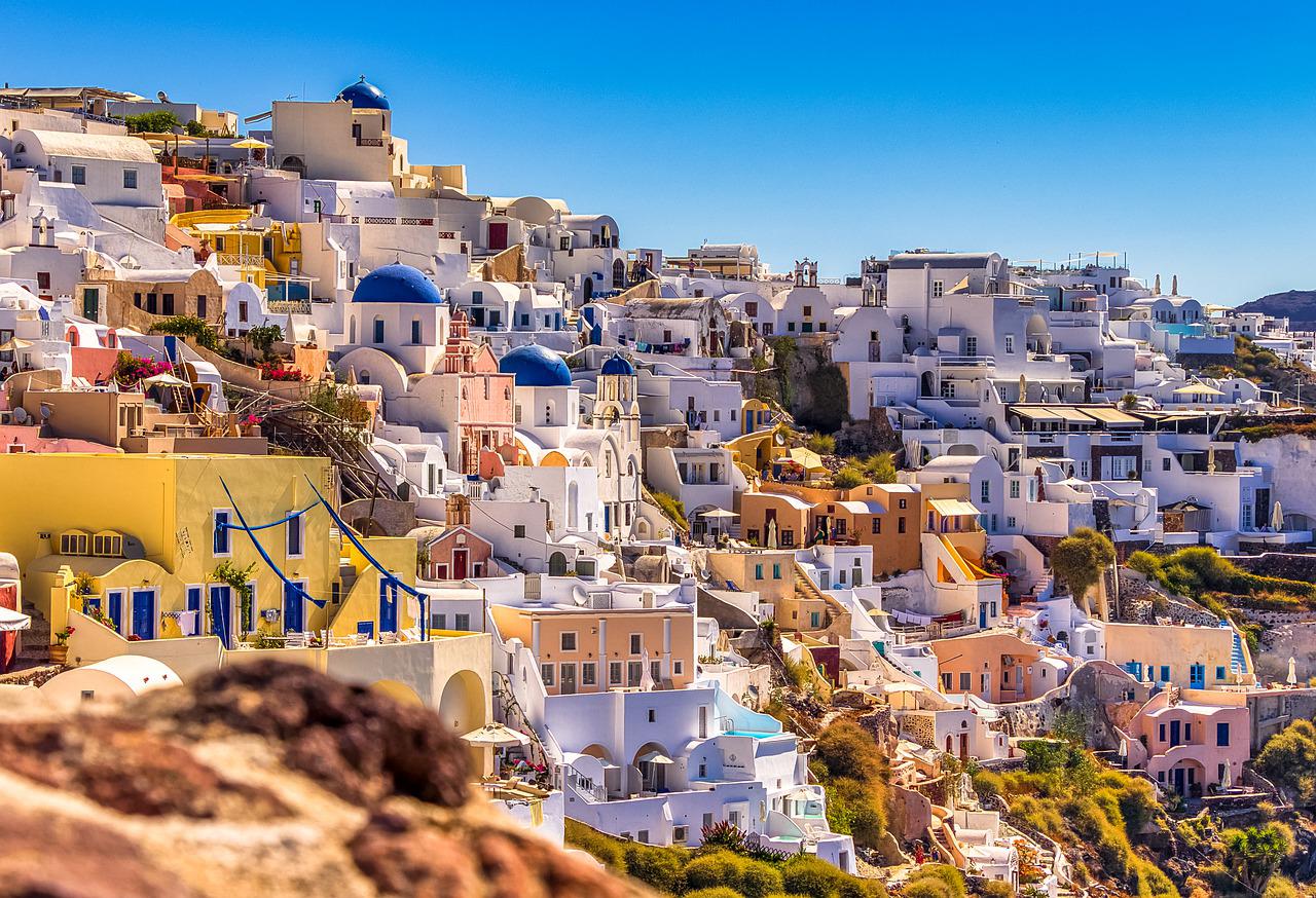 Grecja samochodem - Santorini